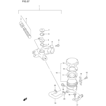 FRONT MASTER CYLINDER
