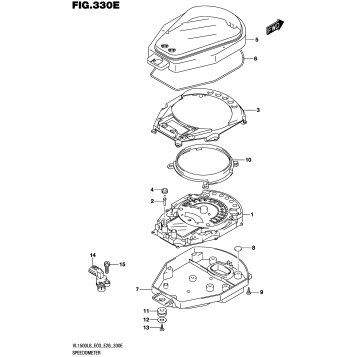 SPEEDOMETER (VL1500TL8 E03)