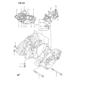 CRANKCASE (L/M/N/P/R)