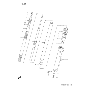 FRONT DAMPER  (MODEL R/S)