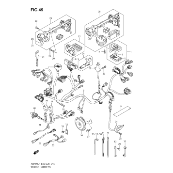 WIRING HARNESS (AN400 L1 E3)
