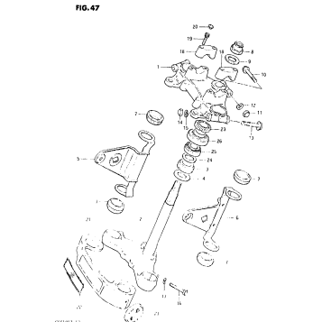 STEERING STEM (MODEL X)