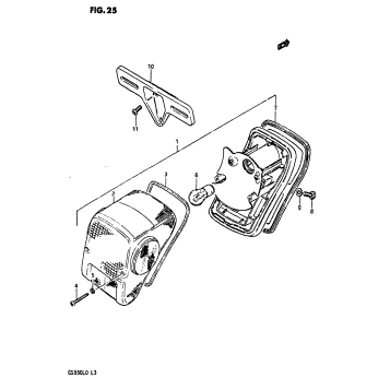 REAR COMBINATION LAMP
