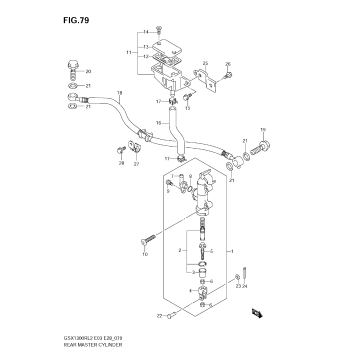 REAR MASTER CYLINDER