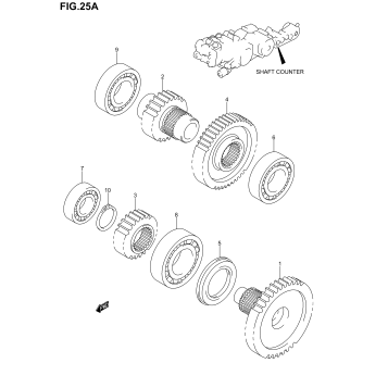 SHAFT COUNTER/IDLER (MODEL K5)