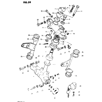 STEERING STEM (MODEL Z)