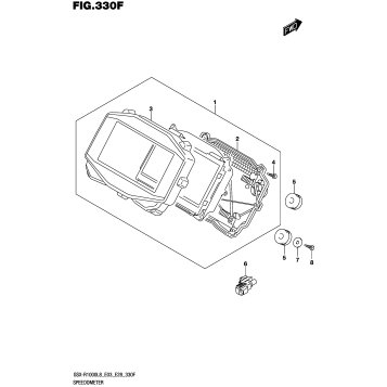 SPEEDOMETER (GSX-R1000RZL8 E03)