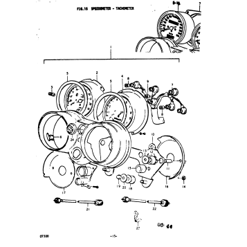 SPEEDOMETER - TACHOMETER