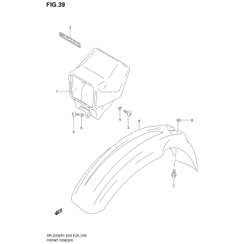 FRONT FENDER (MODEL Y)