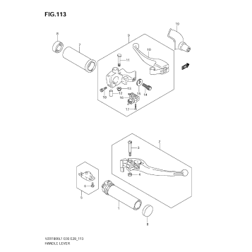 HANDLE LEVER (VZR1800 L1 E3)