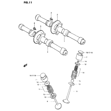 CAM SHAFT - VALVE