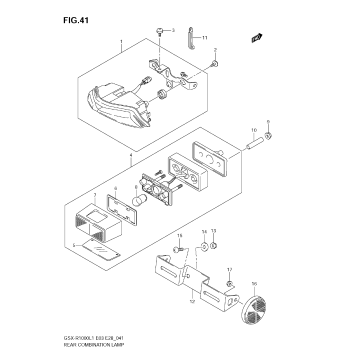 REAR COMBINATION LAMP
