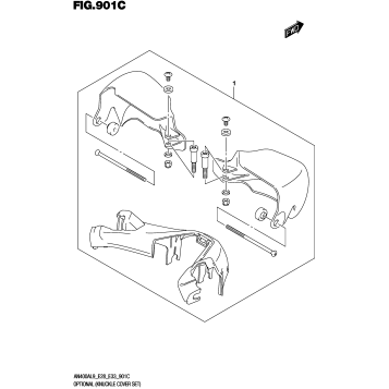 OPTIONAL (KNUCKLE COVER SET)