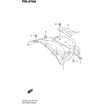 REAR FENDER EXTENSION