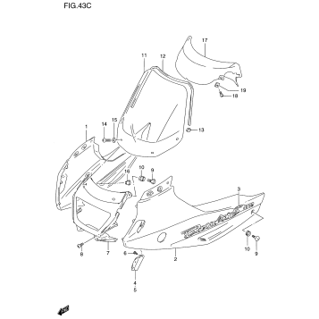 COWLING BODY (MODEL Y)