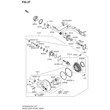 DRIVE SHAFT/FINAL GEAR