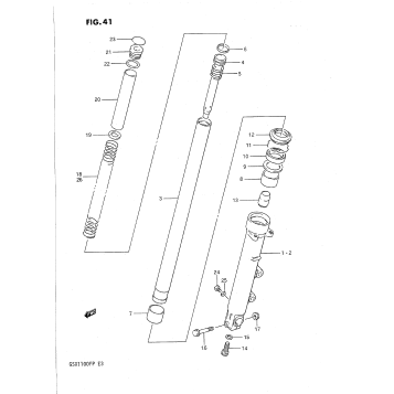 FRONT DAMPER (MODEL J)