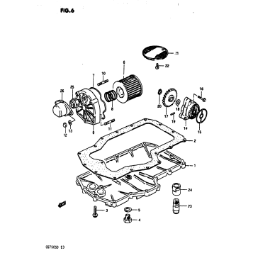OIL PUMP - OIL FILTER