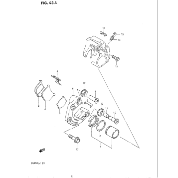 FRONT CALIPERS (MODEL J)