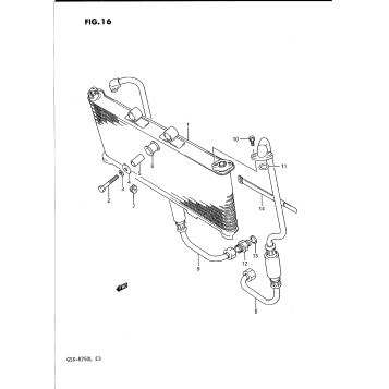 OIL COOLER (MODEL J/K)