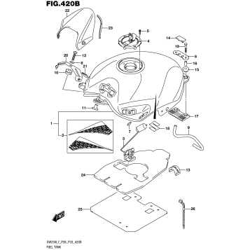 FUEL TANK (GW250ZL7 P28)