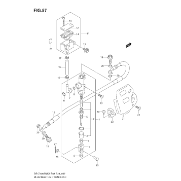 REAR MASTER CYLINDER