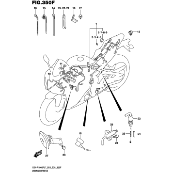 WIRING HARNESS (GSX-R1000RZL7 E33)