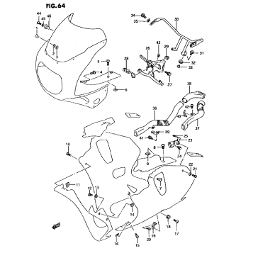 INSTALLATION PARTS (MODEL R/S)