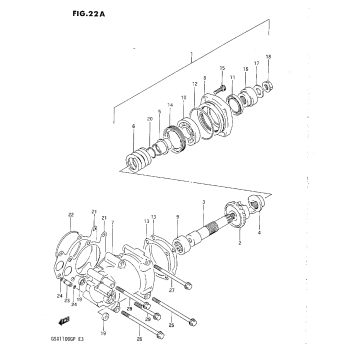 SECONDARY DRIVE GEAR (N/P)