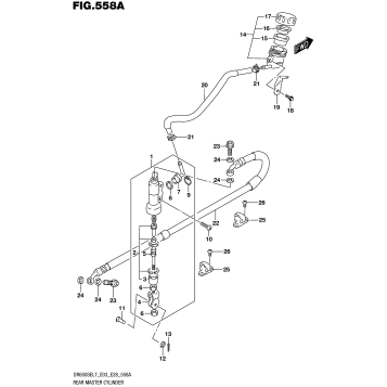 REAR MASTER CYLINDER