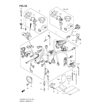 WIRING HARNESS (MODEL K5/K6/K7/K8)