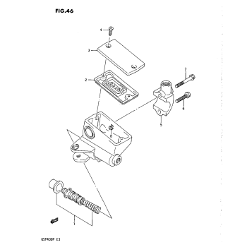 FRONT MASTER CYLINDER (M/N)