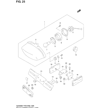 REAR COMBINATION LAMP