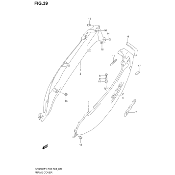FRAME COVER (MODEL W/X)