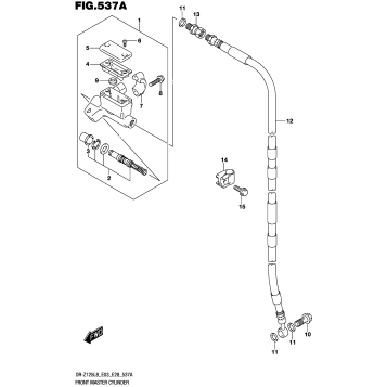 FRONT MASTER CYLINDER (DR-Z125LL8 E03)