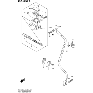 FRONT MASTER CYLINDER