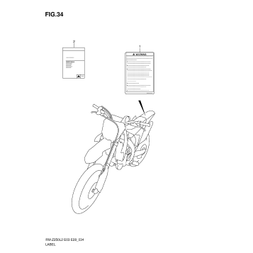 LABEL (RM-Z250L2 E28)