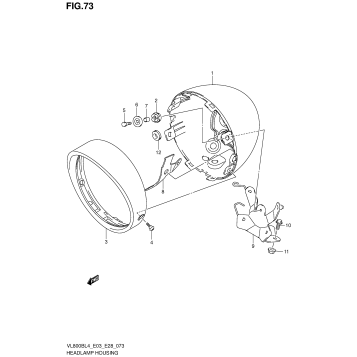 HEADLAMP HOUSING