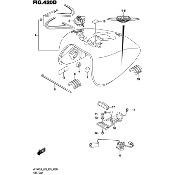 FUEL TANK (VL1500TL9 E33)