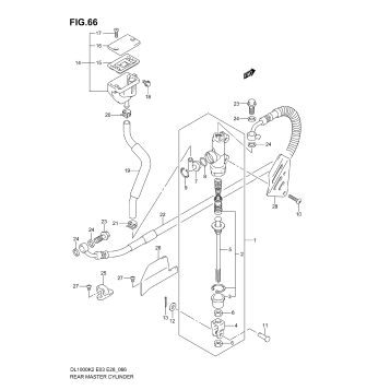 REAR MASTER CYLINDER