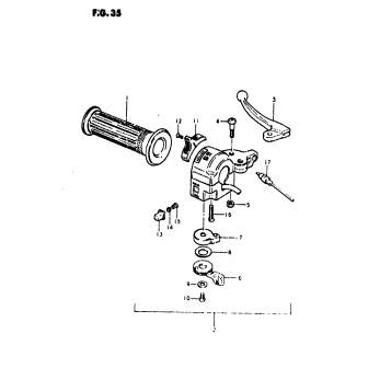 LEFT HANDLE SWITCH (ASCOT)