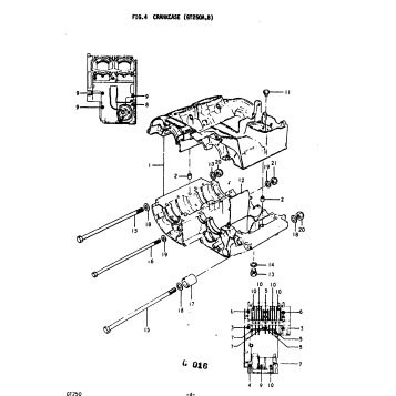 CRANKCASE (GT250A