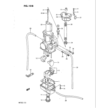 CARBURETOR (MODEL J)