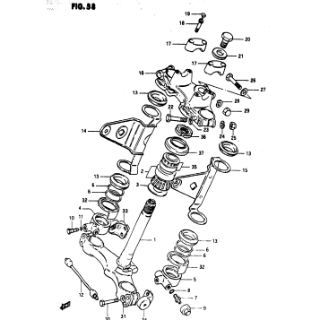 STEERING STEM (GS1100EZ)