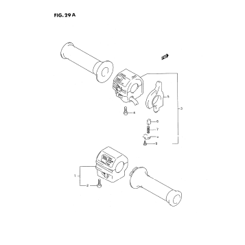 HANDLE SWITCH (MODEL K/L/M/N/P/R/S/T)