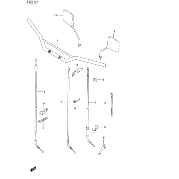 HANDLEBAR (MODEL L/M)