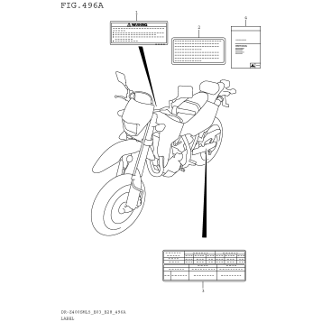 LABEL (DR-Z400SML5 E03)