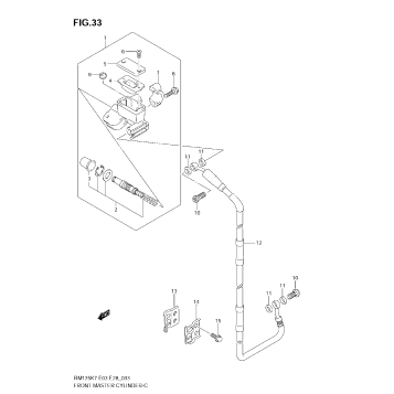 FRONT MASTER CYLINDER