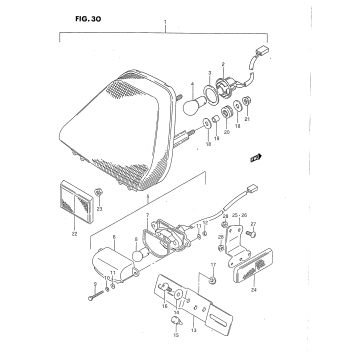 REAR COMBINATION LAMP