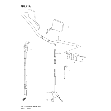 HANDLEBAR (MODEL K7/K8)